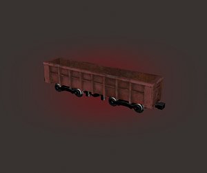 Railcar 3D model