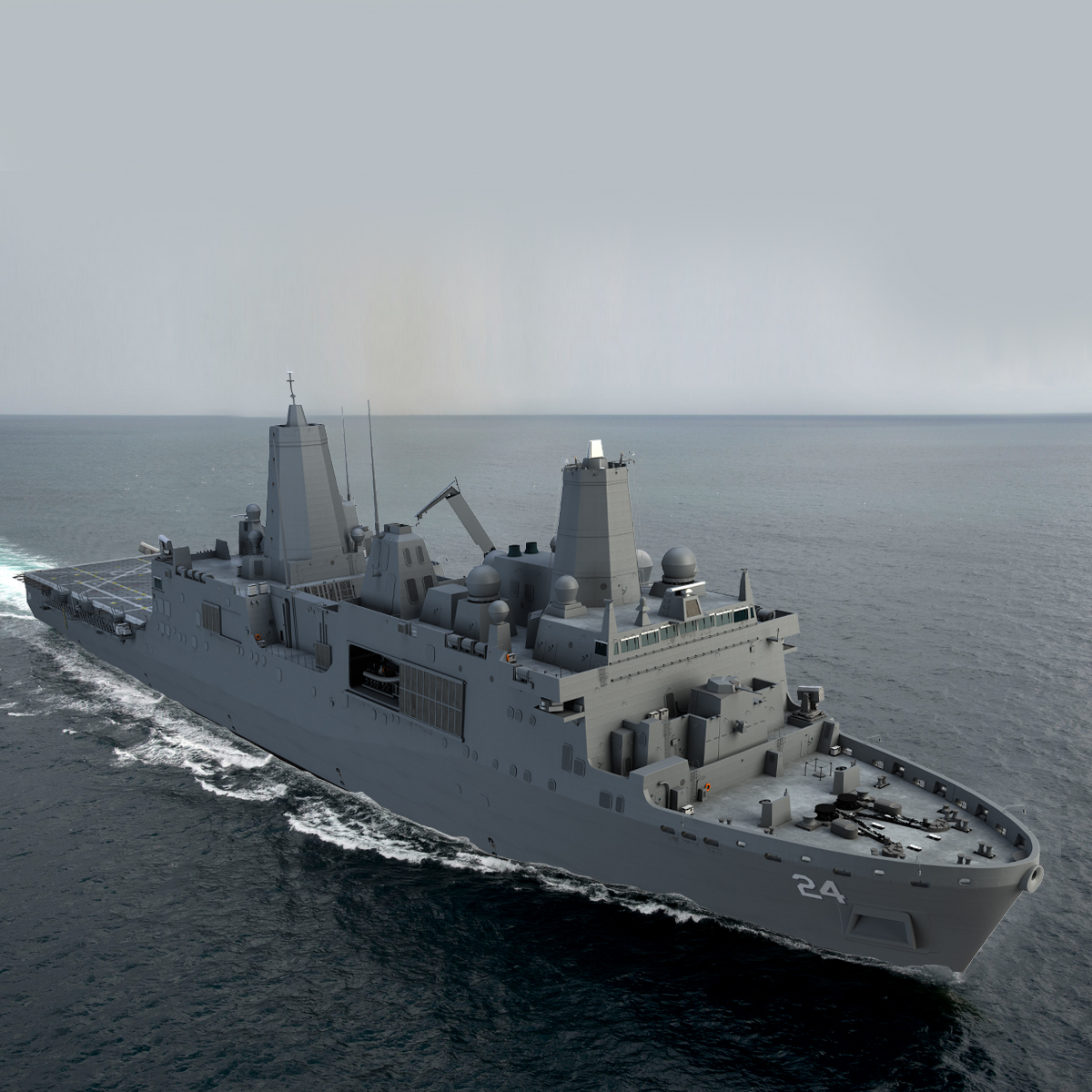 3dsmax uss arlington amphibious