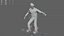 Snowboarder Flip Trick Off Ramp Animated Rigged For Maya
