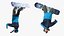 Snowboarder Flip Trick Off Ramp Animated Rigged For Maya