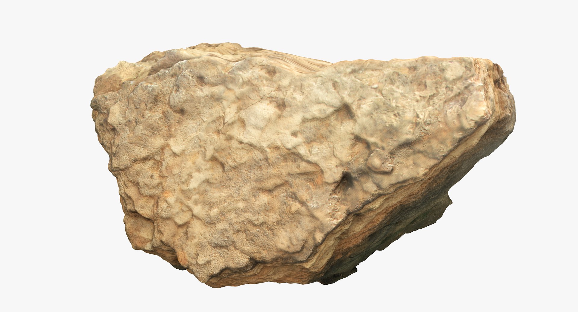 3D Model Big Limestone Boulder 2 - TurboSquid 1231372