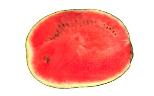 watermelon details fruits 3D