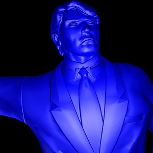 3d model man