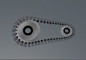 simple gear 3d c4d