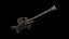 Model 3D Low Poly PBR gotowy do gry War Ball