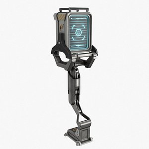 Sci Fi Terminal v3 3D model