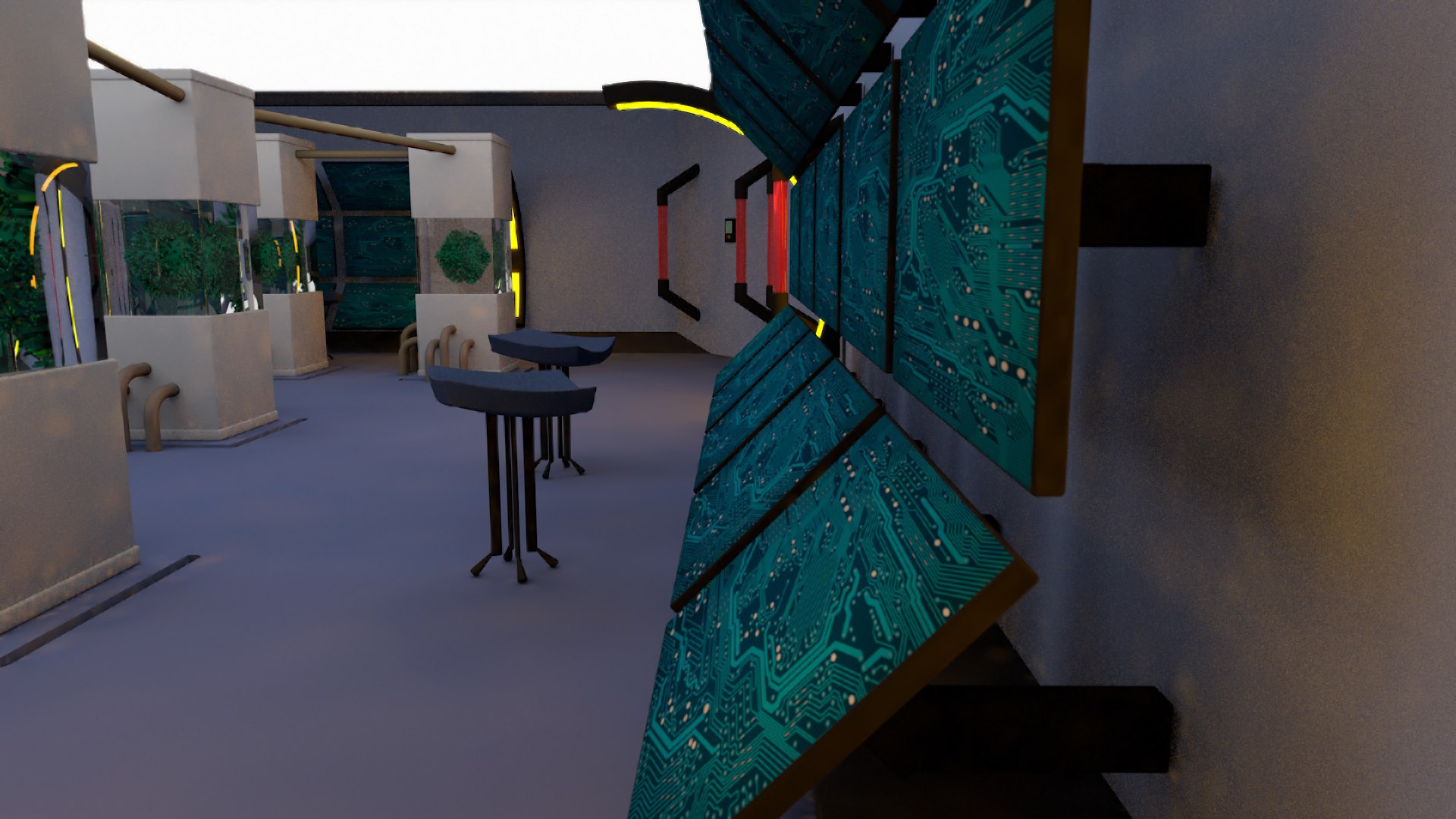 3D Lab Interior - TurboSquid 1534831