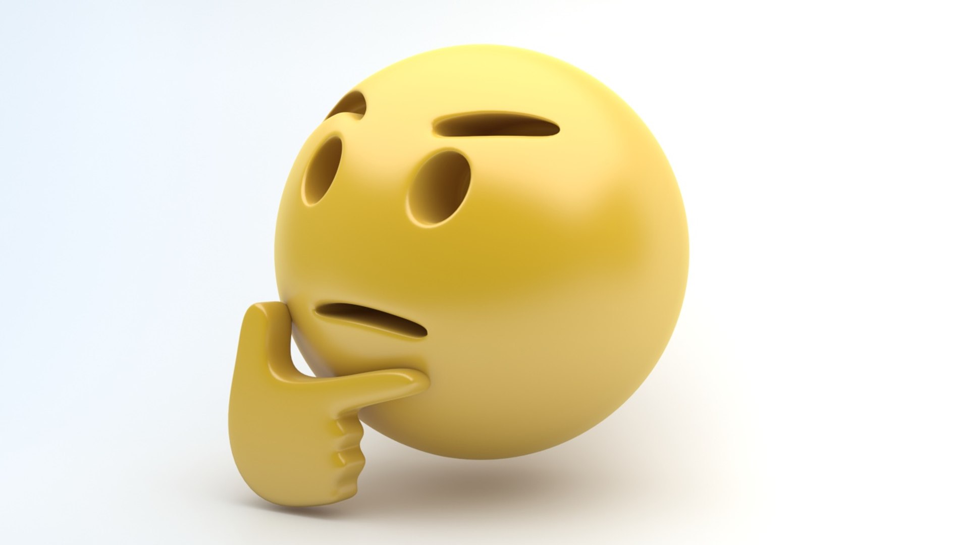 Thinking Emoji 3D, Incl. avatars & doubts - Envato Elements