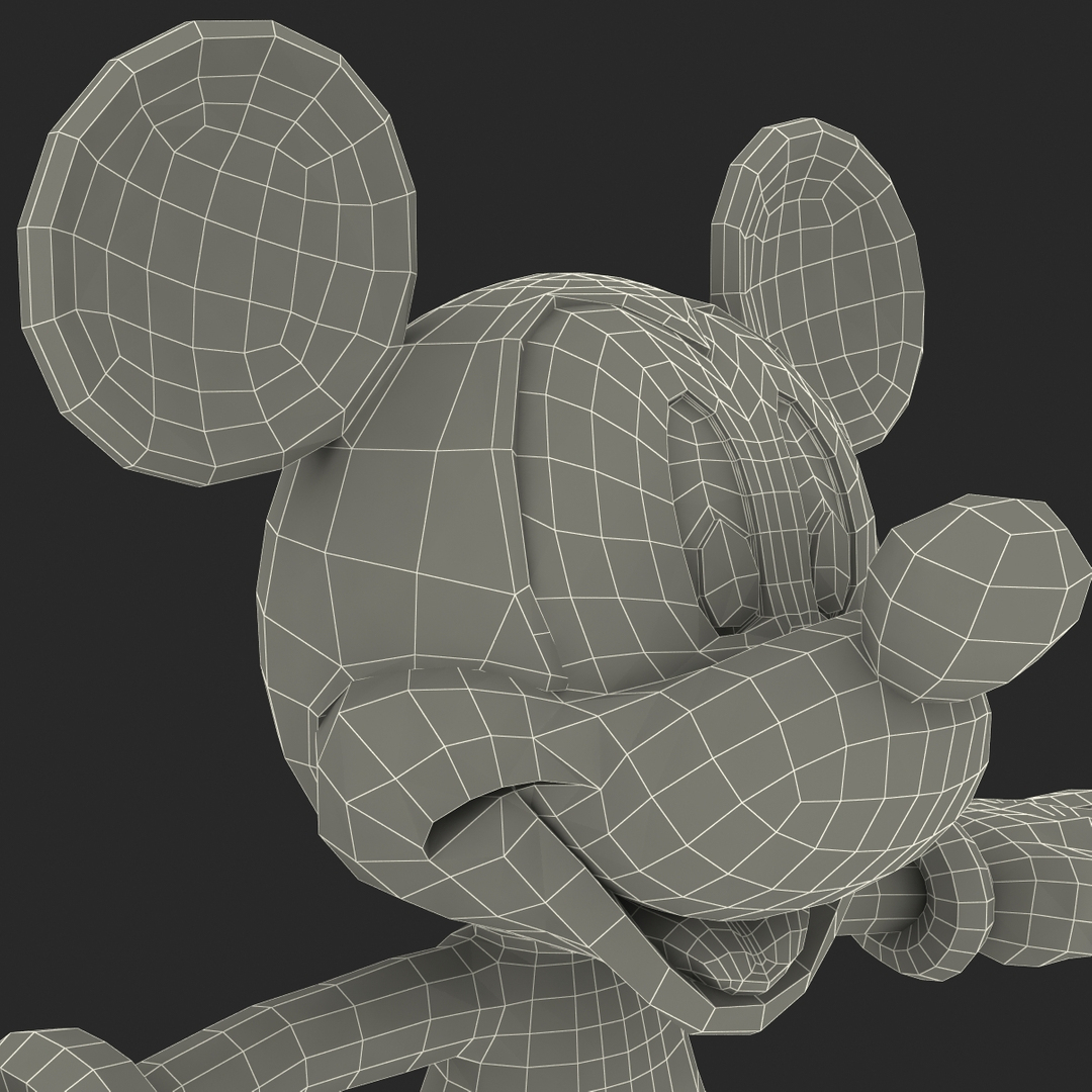 mickey mouse 3d model