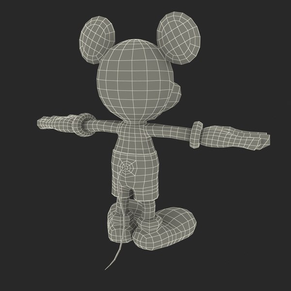 mickey mouse 3d model