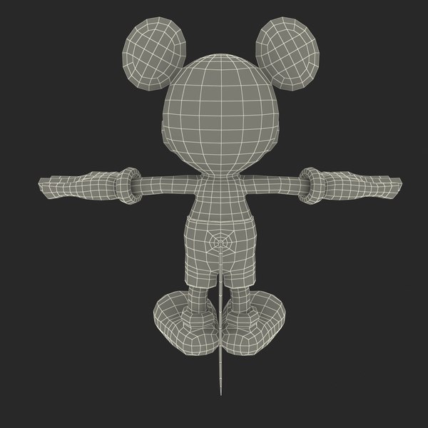 mickey mouse 3d model