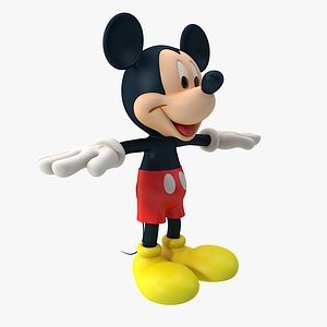mickey mouse 3d model