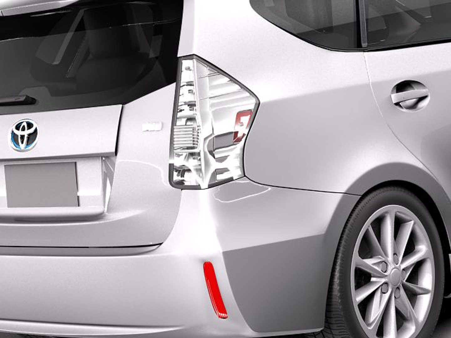 Toyota Prius V 2012 3d 3ds