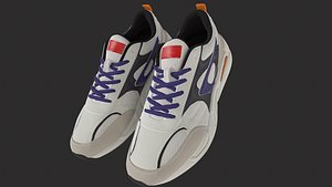 Sneaker With Substance Painter File 3D