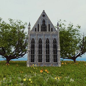 historical building 3D model