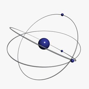 atom 3d model