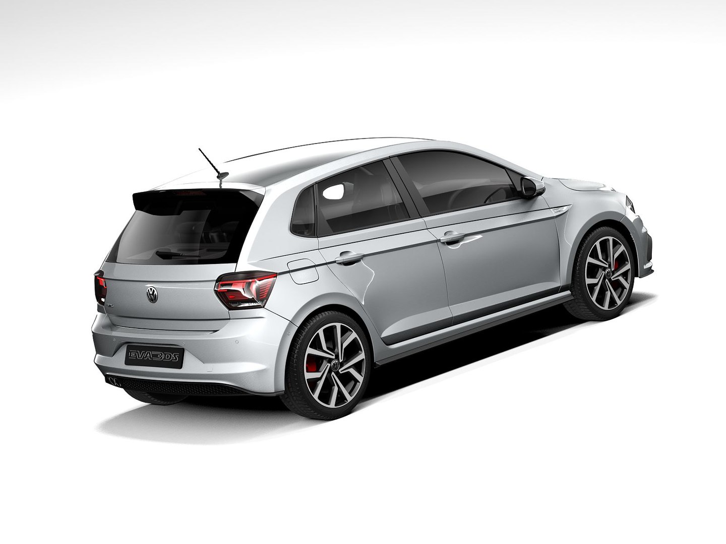 3D Volkswagen Polo Gti 2020 Model TurboSquid 1389686