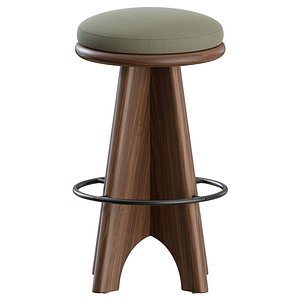 Ojai Barstool by Lawson-Fenning 3D