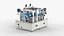 Automatic Lithium Battery Industry Sticking Tape Machine 3D model