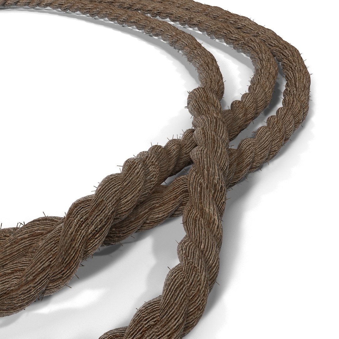 3d Rope 4 Model