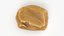 Soft Caramel Chew Candy - 3D Scanned