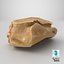 Soft Caramel Chew Candy - 3D Scanned