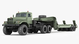 soviet kraz 255 chmzap 3d max