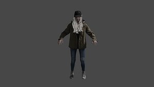 Female 3D model 3D model