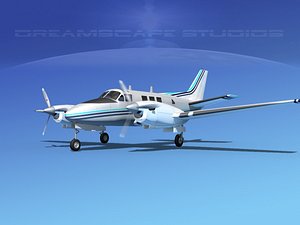 Beechcraft King Air C-90 V07