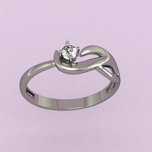 gem ring 3d model