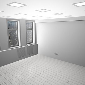 3d model room office