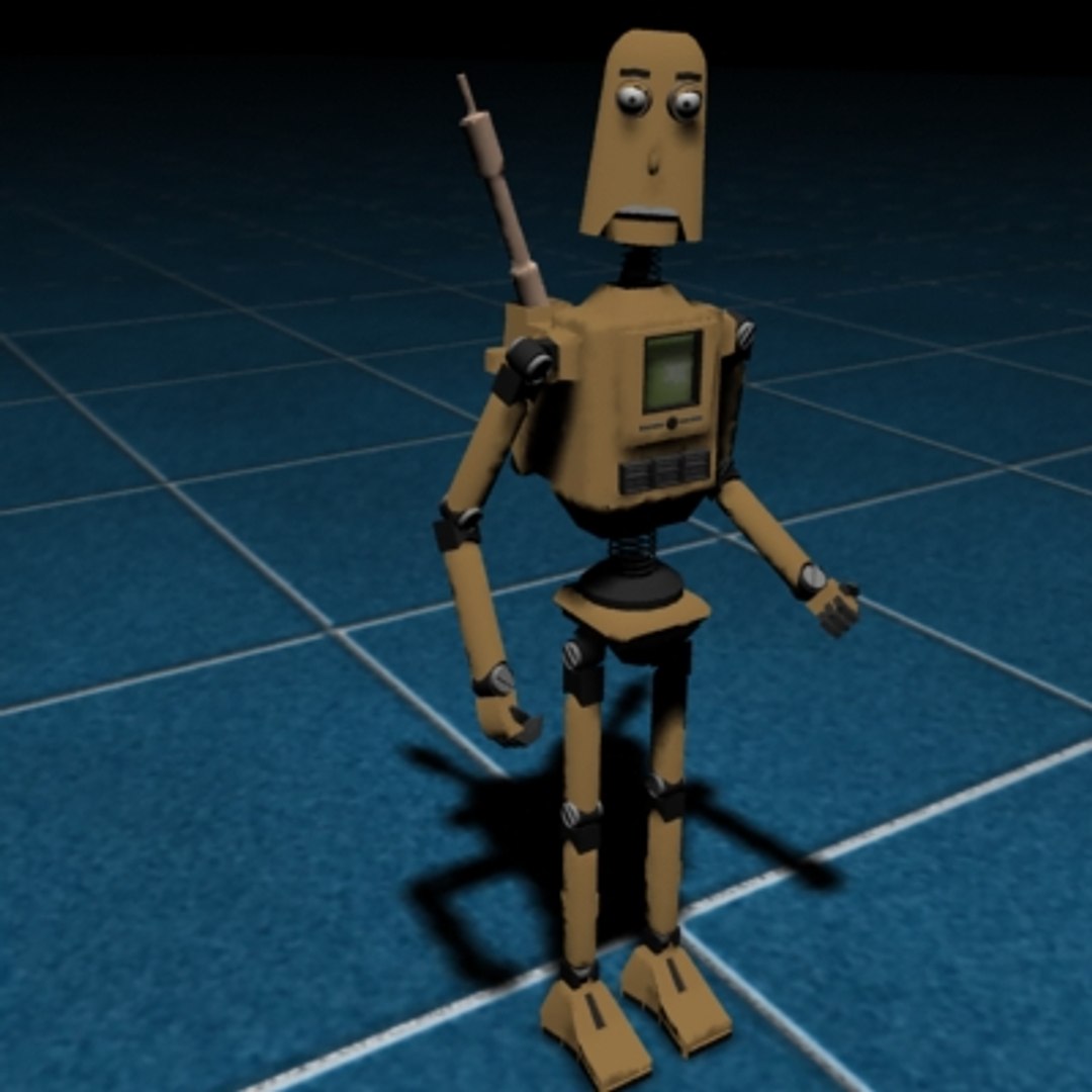 3d model robot
