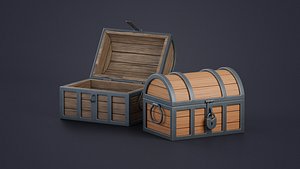 Stylized Medieval Props Pack 3D model