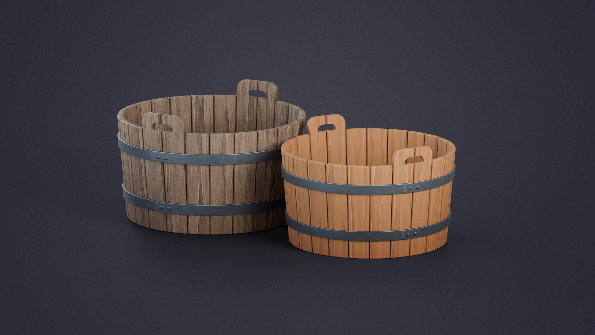 Stylized Medieval Props Pack 3D model https://p.turbosquid.com/ts-thumb/eE/wOHU7d/lV/5.wooden_tub/jpg/1779897584/1920x1080/fit_q87/6a8001d1e13a7b6cbc74d1a58043cec3bc1e2d84/5.wooden_tub.jpg