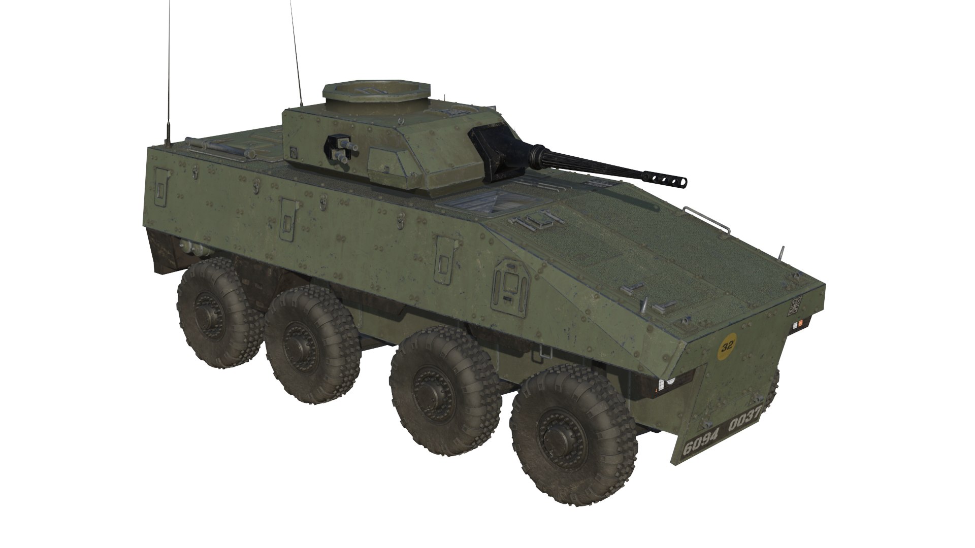 IFV Green Model - TurboSquid 2334682