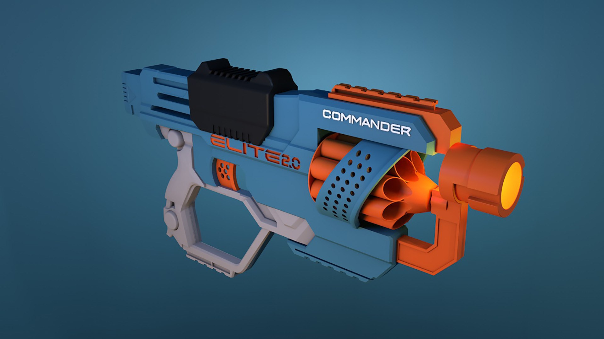 Blaster Commander 3D - TurboSquid 1764214