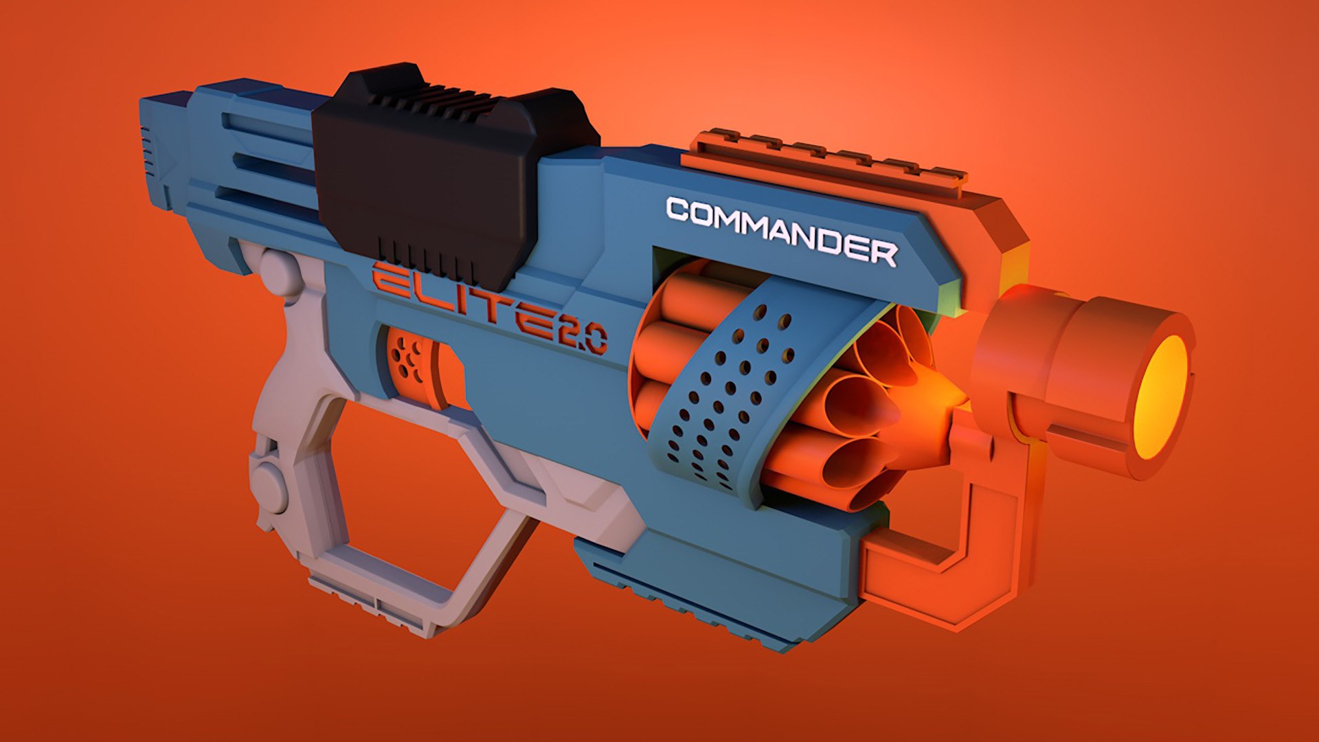 Blaster Commander 3D - TurboSquid 1764214