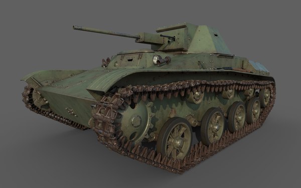 3D модель Советский легкий танк Т-60 - TurboSquid 1806147