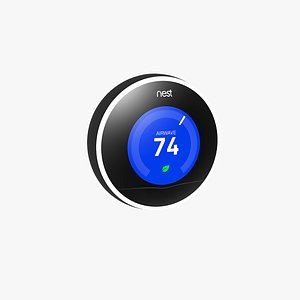 nest learning thermostats 3D model