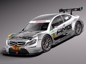 3d 2012 2014 car mercedes