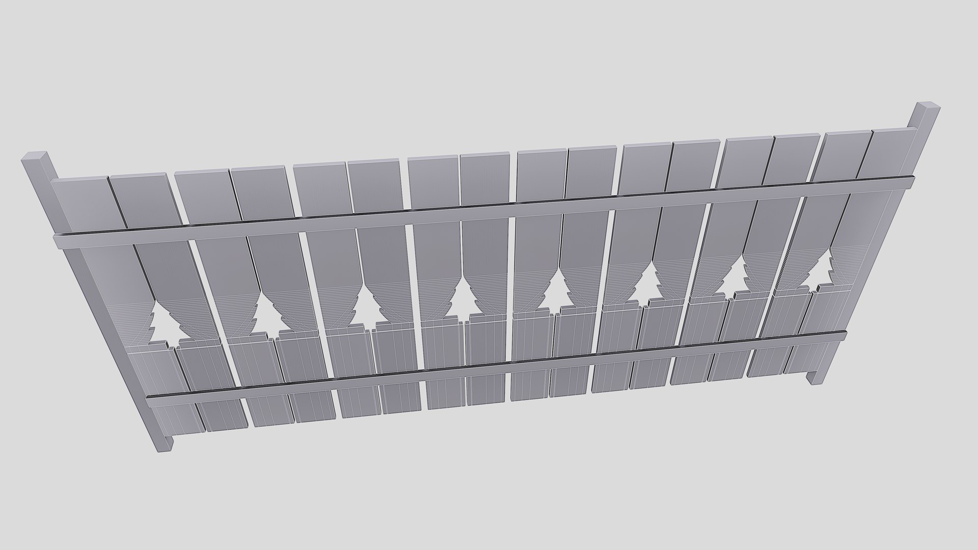 Fence 58 With PBR 4K 8K 3D Model - TurboSquid 1843121