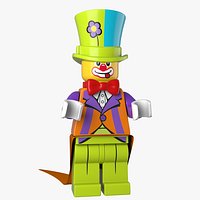 LEGO Party Clown 3d Model1