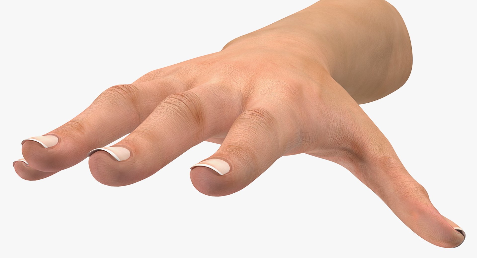 3D female arm short nails model https://p.turbosquid.com/ts-thumb/eF/PGEGst/UAkImHKN/femalearmwithshortnails3dsmodel011/jpg/1554946929/1920x1080/fit_q87/a9fd75af6f4d4f28d2e5732ddd220a32013d4ebb/femalearmwithshortnails3dsmodel011.jpg