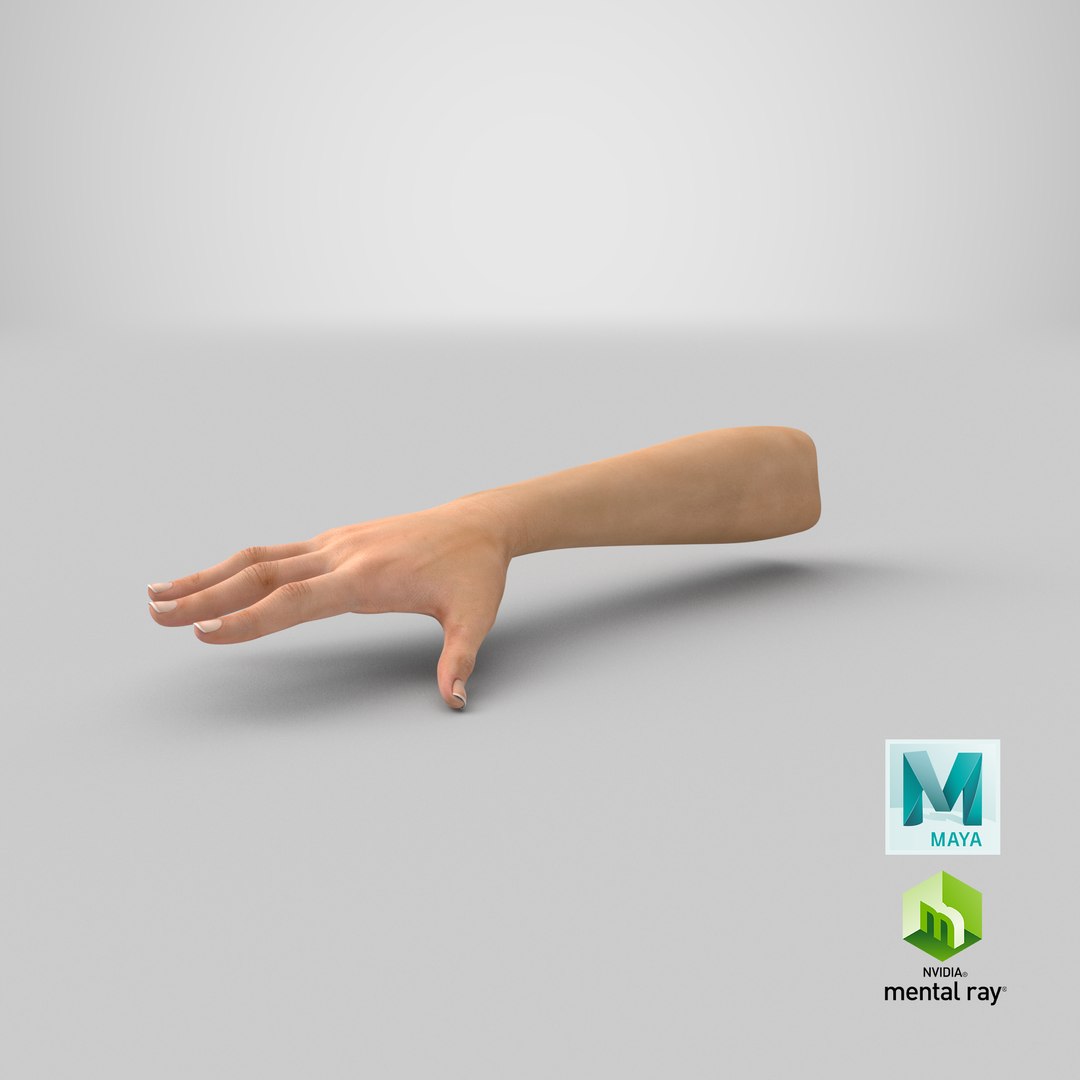 3D female arm short nails model https://p.turbosquid.com/ts-thumb/eF/PGEGst/YCFHunpe/stemcell_maya_mental_ray_render/png/1560701009/1920x1080/fit_q87/4f09e61de9de6ba92d211d10939d46062046876e/stemcell_maya_mental_ray_render.jpg
