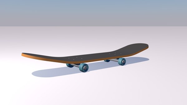 Low Poly Skateboard 3D 모델 - TurboSquid 1909607