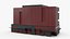Rectangular Business Center Dark Red