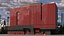 Rectangular Business Center Dark Red