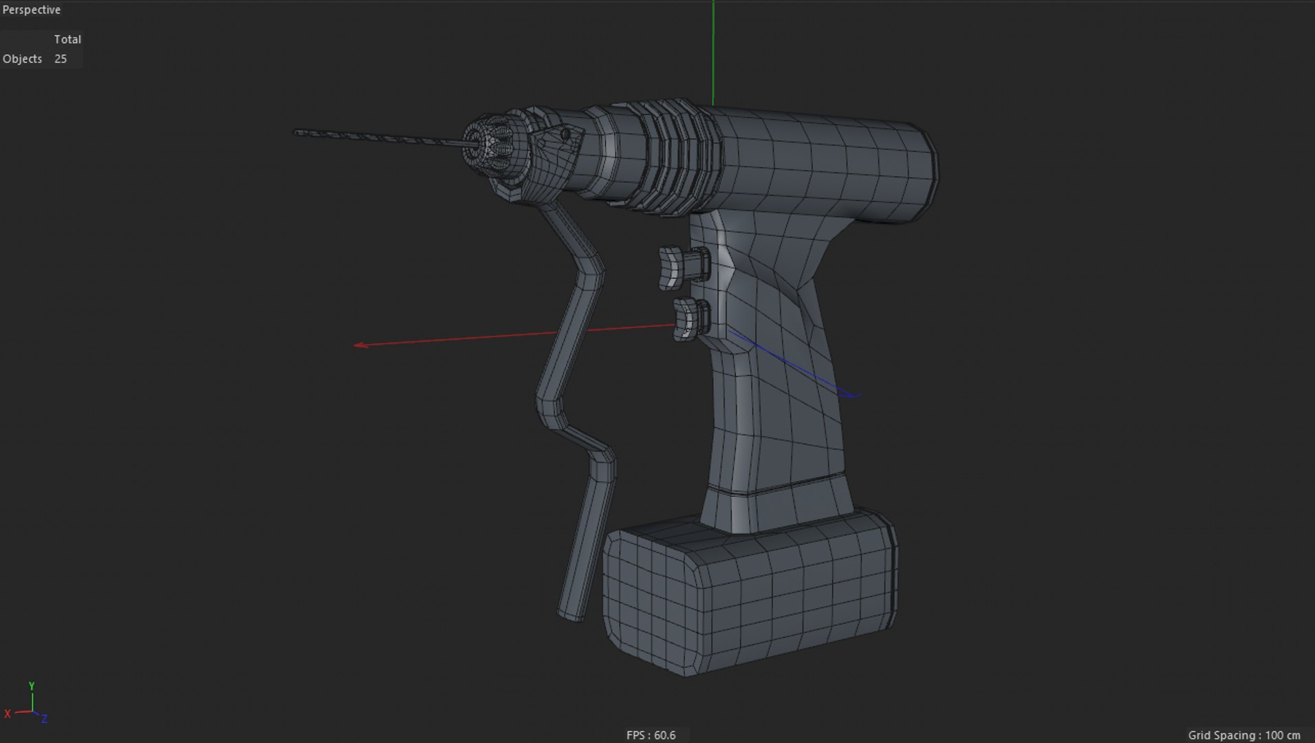 Medical Drill 3D Model TurboSquid 1466751