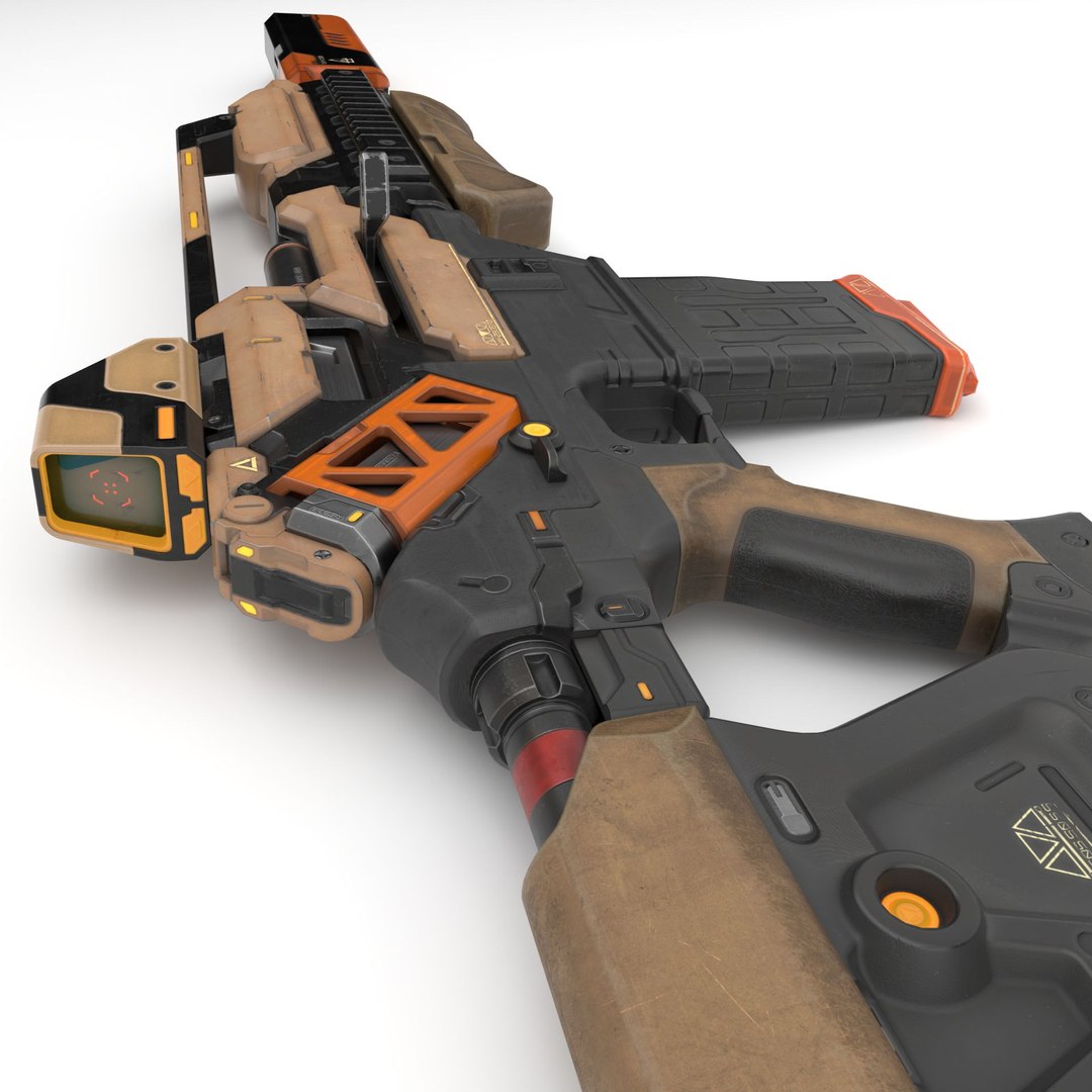3D Printed Nerf Halo 5 Assault Rifle Takes Humans vs. Zombies Game
