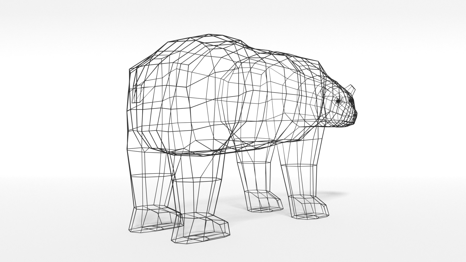 3D polar bear model https://p.turbosquid.com/ts-thumb/eF/a5qnMz/lpF094RE/polarbear16wire/png/1570392586/1920x1080/fit_q87/6b639b0d6d760332207a1f5b866706f6d8eb1b75/polarbear16wire.jpg